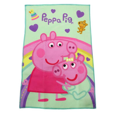 Set de Toallas Escolar x2 Peppa Pig 28x36cm1