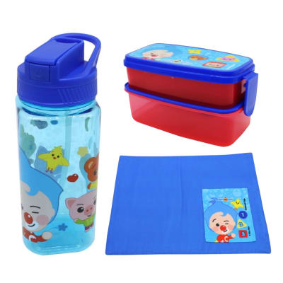 Pack Escolar Plim Plim Tomatodo 500ml + Taper 2 Niveles 510ml + Individual1