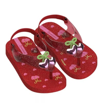 Sandalias Bebe Cereza Ipanema Rojo1