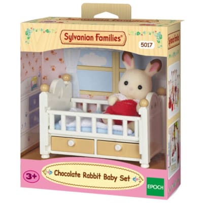 Juguete Sylvanian Ternurines Set de Cuna Conejo Chocolate1