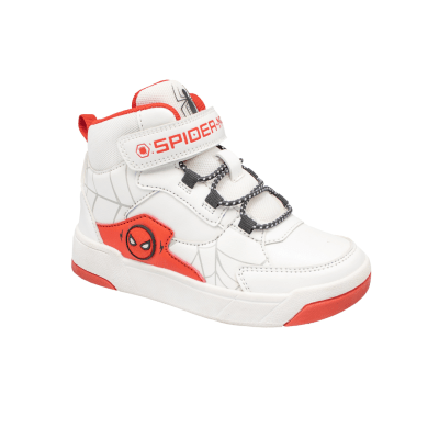 Zapatillas Spiderman Botin Blanco niño1