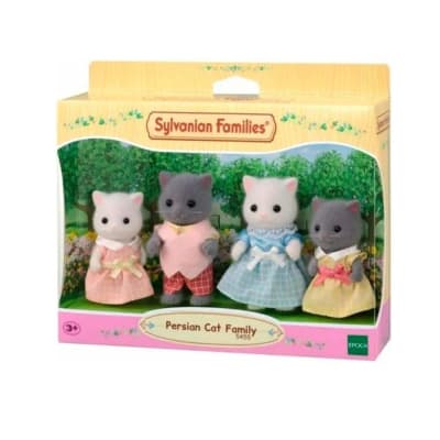 Juguete Sylvanian Ternurines Familia Gato Persa1
