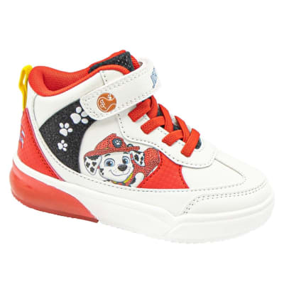 Zapatillas Niño Paw Patrol Marshall Botin Rojo con Luces1