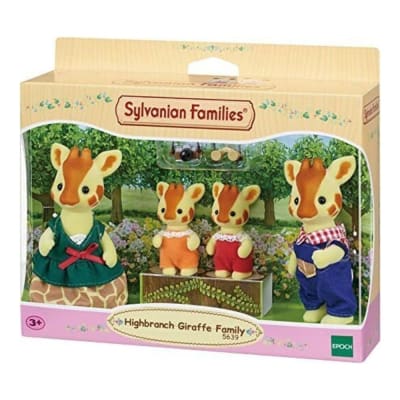 Juguete Sylvanian Ternurines Familia Jirafa1