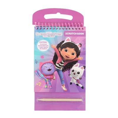 Scratch Book Cuaderno Artesco Gabby Dollhouse1