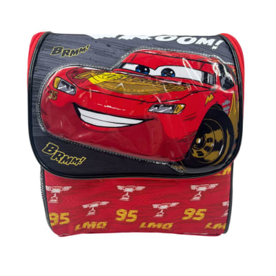 Lonchera Mochila Cars Negro1