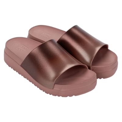 Sandalias Mujer Casual Zaxy Print Up Cobre1