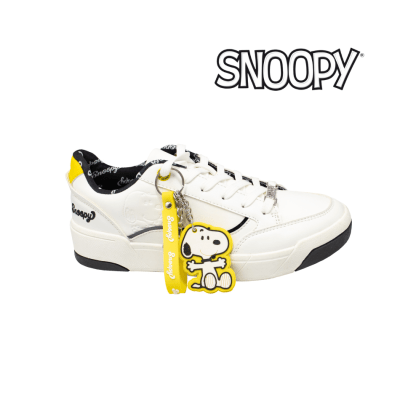 Zapatillas Urbanas Blancas Mujer Snoopy1