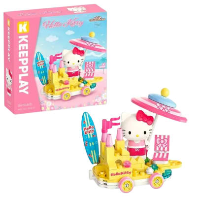 Keeppley Sanrio Hello Kitty - Mini Escenario Armable Momento Soleado1