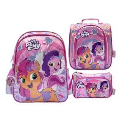 Pack Escolar Mochila My Little Pony Lila Oficio1