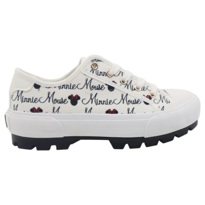 Zapatillas Urbanas Mujer Minnie Mouse Blanco1