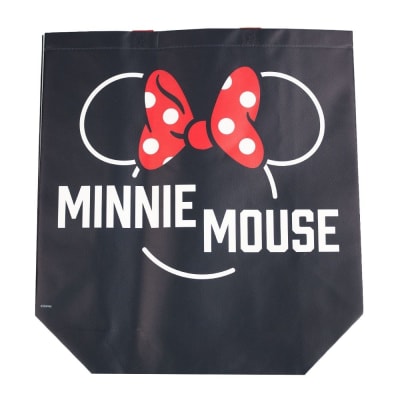Bolsa Reutilizable Minnie Mouse Negra 39 x 44 x 18 cm1
