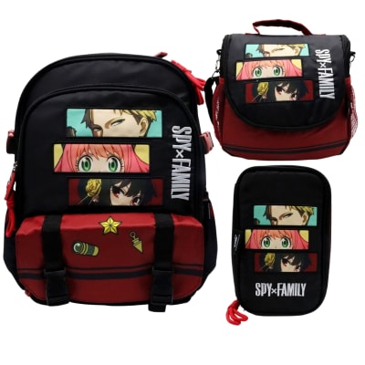 Pack Escolar Mochila Spy x Family Juvenil Oficio1