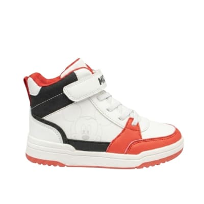 Zapatillas Mickey Mouse Botin Rojo niño1