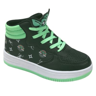Zapatillas Niño Star Wars Baby Yoda Botin Verde1