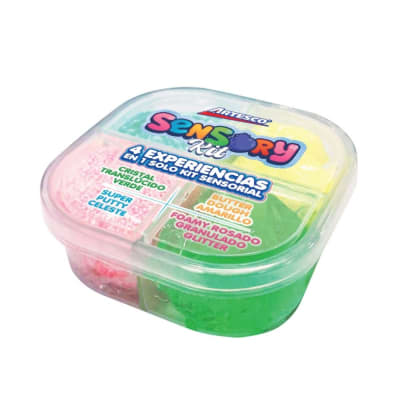 Kit Sensorial Artesco Slime 4 en 11
