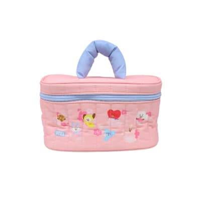 Neceser Cosmetiquero BTS BT21 Kawai Rosado1
