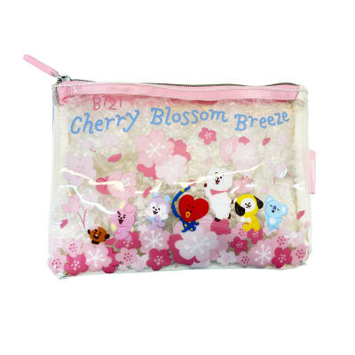 Neceser Cosmetiquero BTS BT21 Kawai Cherry Blossom Blanco1