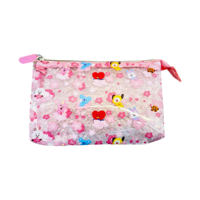 Neceser Cosmetiquero BTS BT21 Kawai Cherry Blossom Rosado1
