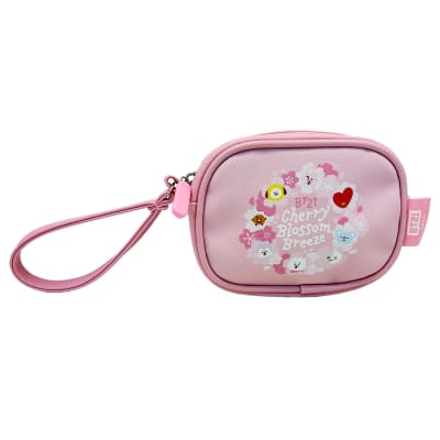 Neceser con Correa Cosmetiquero BTS BT21 Kawai Rosado1