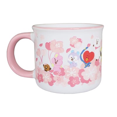 Mug Taza Ceramica BTS BT21 Kawai Blanca 370 ml1