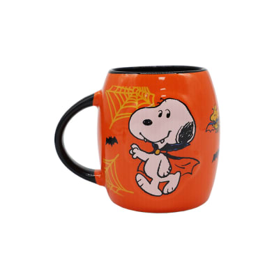 Mug Taza Ceramica Snoopy Halloween Naranja 480 ml1