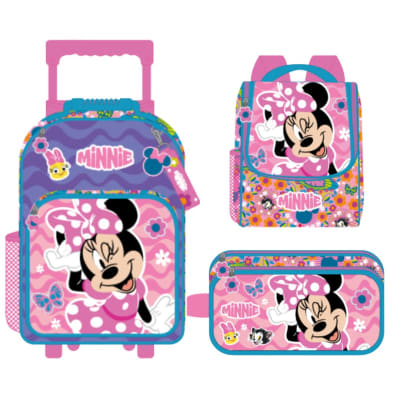 Pack Escolar Maleta Oficio Premium Disney Minnie Mouse Coqueta1