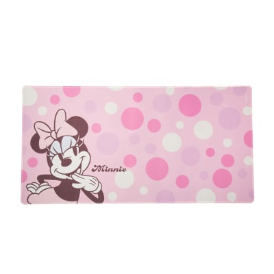 Mouse Pad Desk Minnie Mouse Disney Neopreno Antideslizante 80x40 CM Rosado1