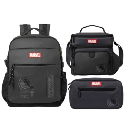 Pack Escolar Mochila Iron Man Premium Oficio1