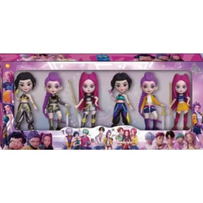 Set de Figuras Guerreras Kpop Demon Hunters x61