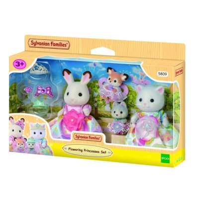 Juguete Sylvanian Ternurines Set de Princesas de Flores1