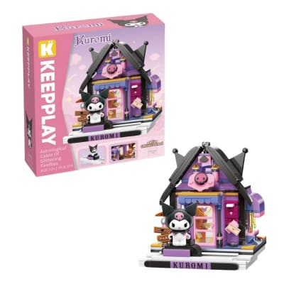 Keeppley Sanrio Kuromi - Mini Escenario Armable Escena Callejera1