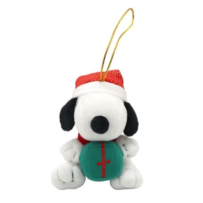 Adorno Peluche arbol navidad Snoopy 12cm Modelo 21