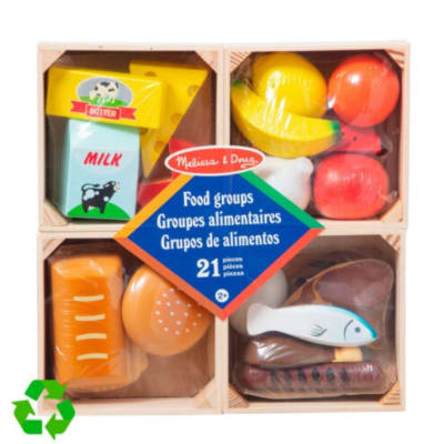 Set Alimentos Didactico de Madera Cocina Infantil Melissa & Doug1