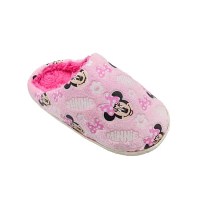 Pantuflas Niña Minnie Mouse Rosado1