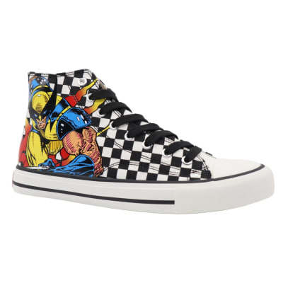 Zapatillas Botin Hombre Marvel X-Men Negro1