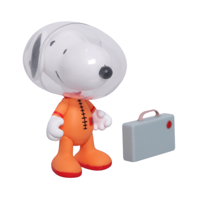 Figura Articulada Snoopy Astronauta Peanuts 10 cms1