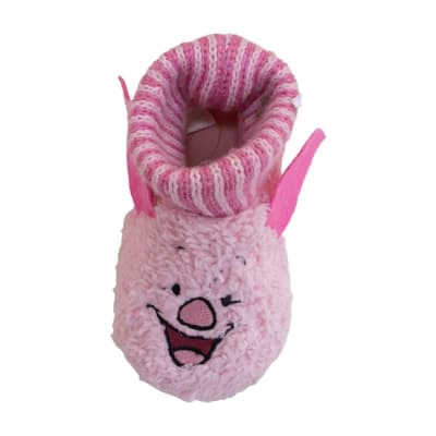 Pantuflas Botin Niña Piglet Winnie Pooh Rosado1