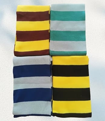 Bufanda Harry Potter Hufflepuff sin insignia1