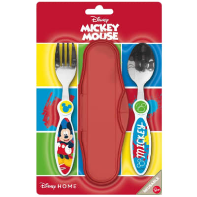 Set de Cubiertos Escolar Mickey1