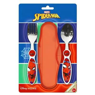 Set de Cubiertos Escolar Spiderman1