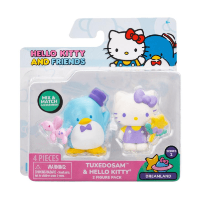 Pack x 2 figuras Hello Kitty y Tuxedosam1