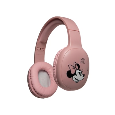 Audifonos Bluetooth On Ear Minnie Mouse Rosado1