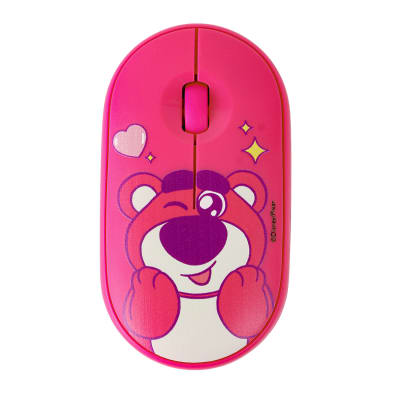 Mouse Inalambrico Lotso Toy Story Rosado1