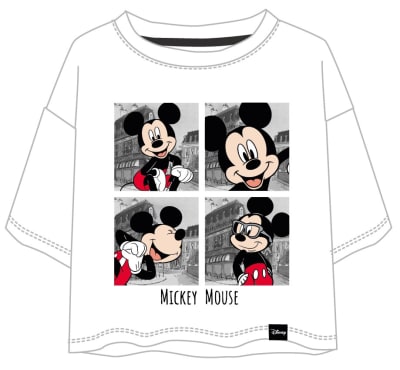 Polo Blanco Mickey Mouse Disney1