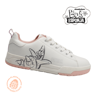 Zapatillas Blancas Patricio Estrella Bob Esponja1