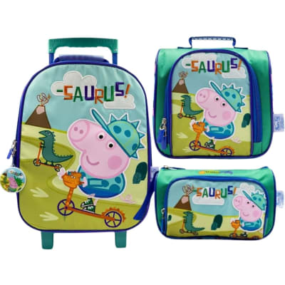 Pack Escolar Maleta Peppa Pig George Nido1