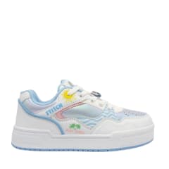 Zapatillas Niña Casual Stitch Verano Blanco Azul