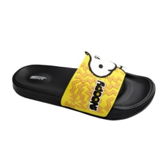 Sandalias Mujer Playeras Snoopy Amarillo