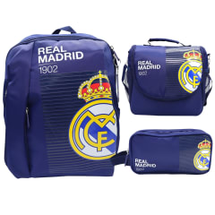 Pack Escolar Mochila Real Madrid Futbol Juvenil Oficio